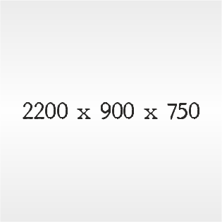 2200 x 900